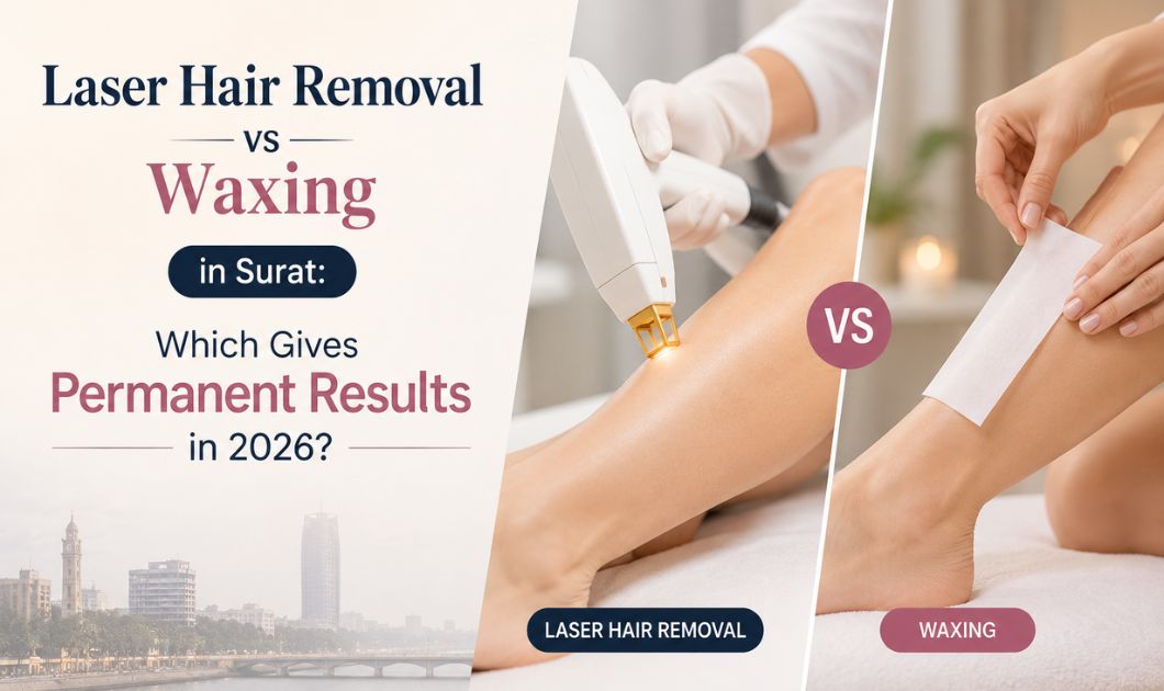Laser Hair Removal vs Waxing in Surat